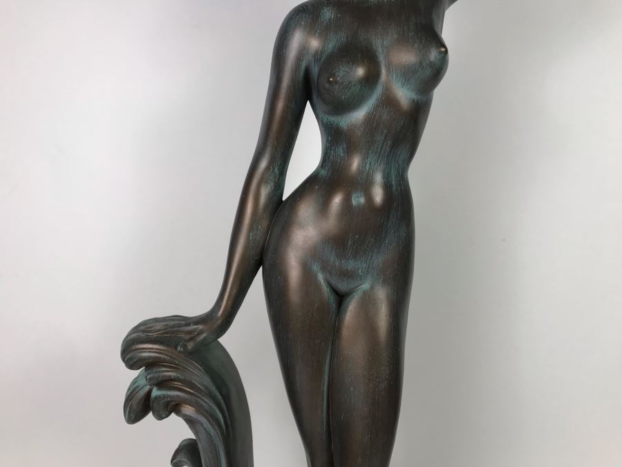 JUST ADDED - Large Vintage 1966 Universal Statuary Corp 371 Nude Statue Figurine 30H - FRE [Photo 4]