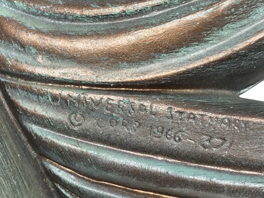 JUST ADDED - Large Vintage 1966 Universal Statuary Corp 371 Nude Statue Figurine 30H - FRE [Photo 9]