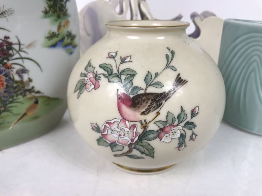 JUST ADDED - Pair Of Japanese Vases, Leung Vase (With Some Minor Damage) And Lenox Vase - FRE [Photo 15]