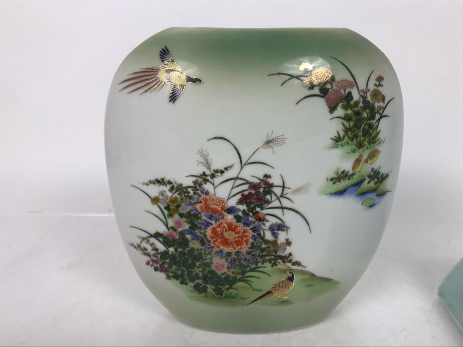 JUST ADDED - Pair Of Japanese Vases, Leung Vase (With Some Minor Damage) And Lenox Vase - FRE [Photo 10]