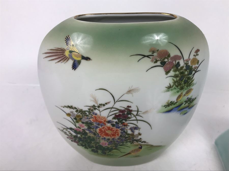 JUST ADDED - Pair Of Japanese Vases, Leung Vase (With Some Minor Damage) And Lenox Vase - FRE [Photo 11]