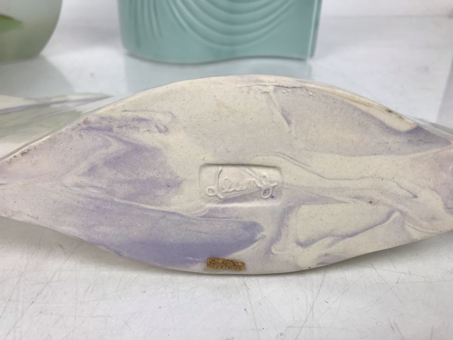 JUST ADDED - Pair Of Japanese Vases, Leung Vase (With Some Minor Damage) And Lenox Vase - FRE [Photo 5]