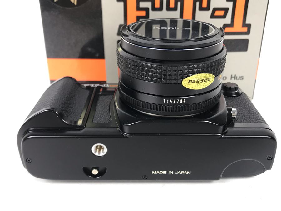 JUST ADDED - Vintage Like New Konica FT-1 Motor Camera With Lens And Box - FRE [Photo 8]