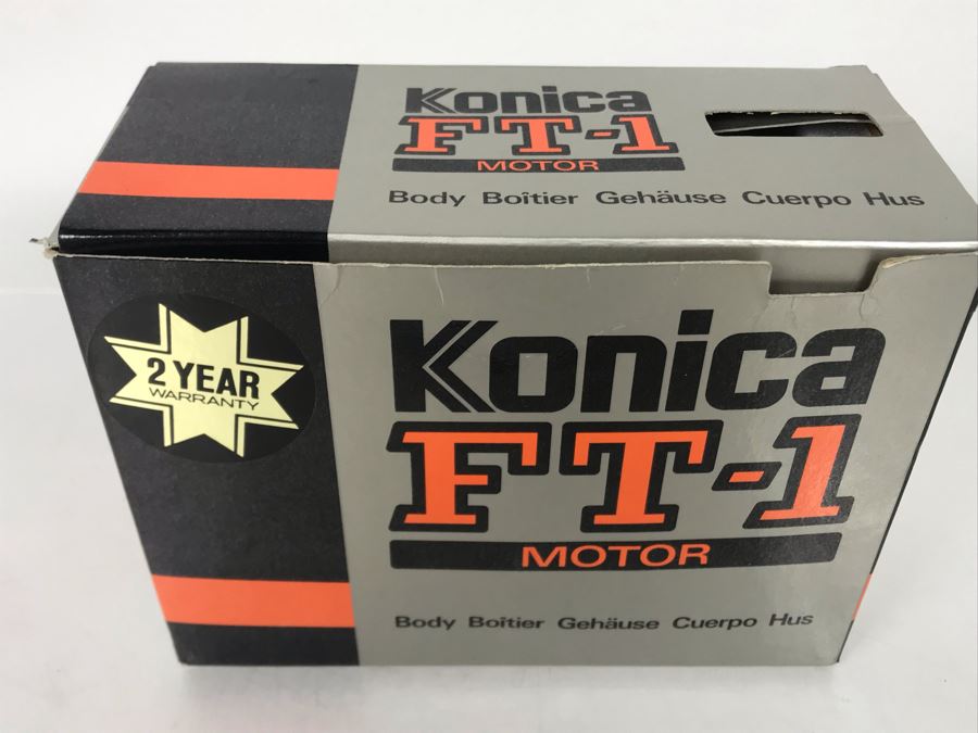JUST ADDED - Vintage Like New Konica FT-1 Motor Camera With Lens And Box - FRE [Photo 9]