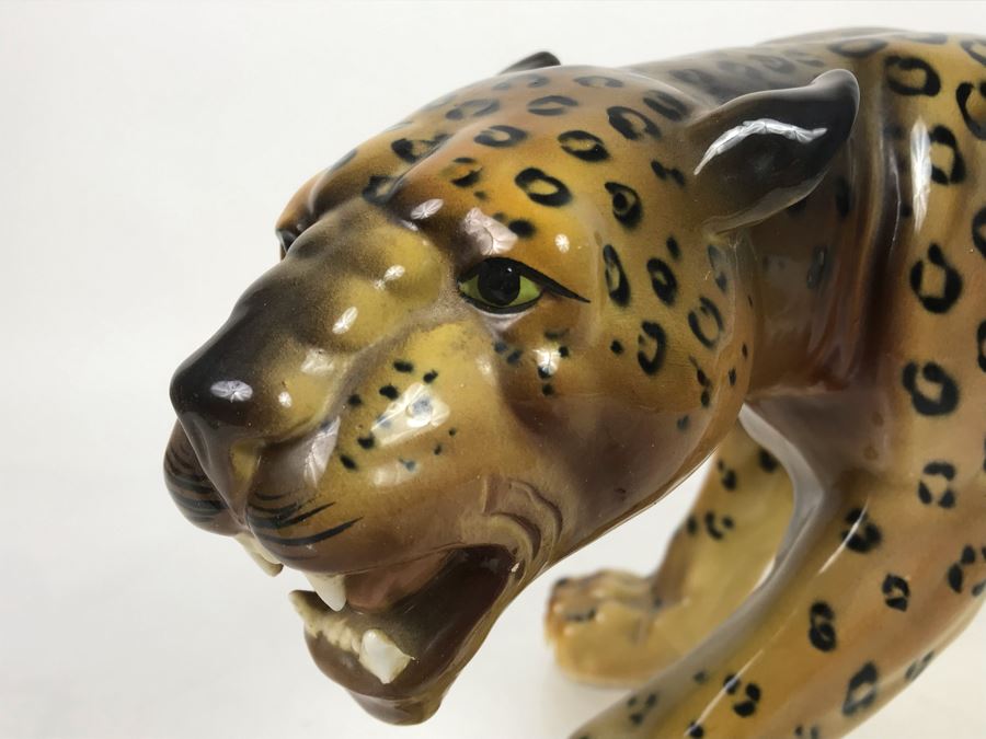 JUST ADDED - Long Leopard Figurine 21L X 6.5H - FRE [Photo 5]