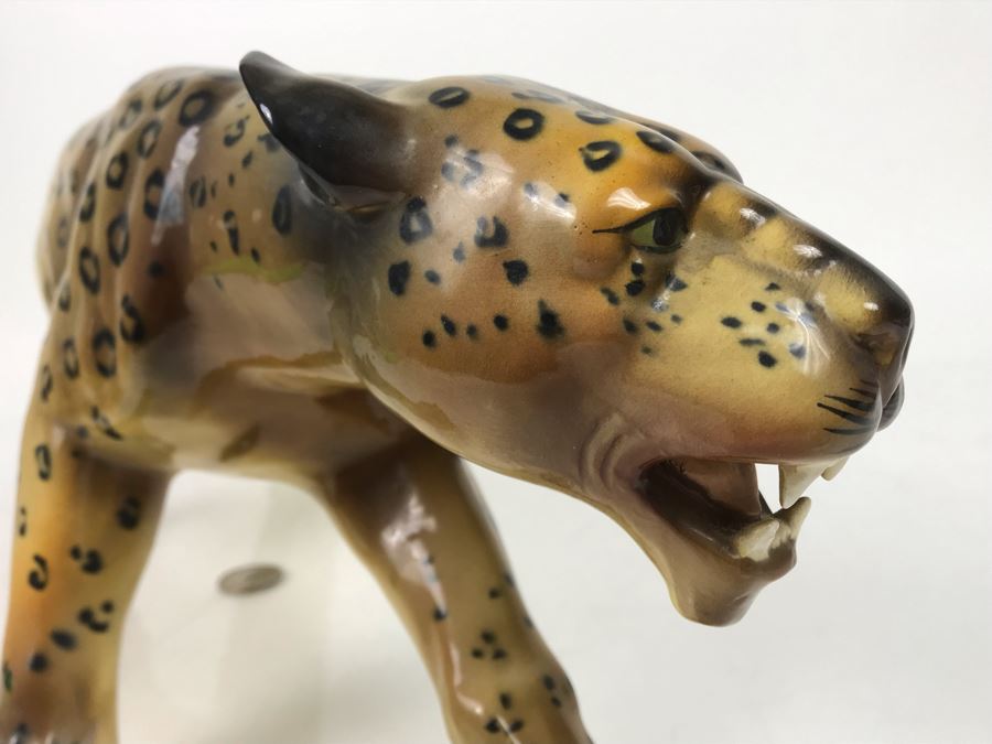 JUST ADDED - Long Leopard Figurine 21L X 6.5H - FRE [Photo 6]