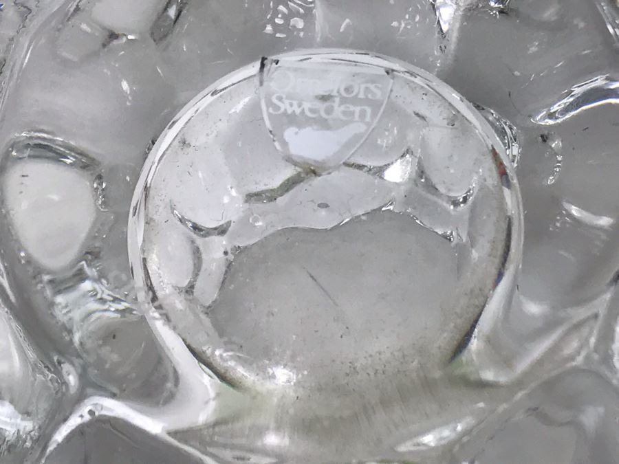 JUST ADDED - (10) Lenox Crystal Glasses, Signed Oleg Cassini Crystal Candle Holder And Signed Orrefors Sweden Candle Holder - FRE [Photo 19]