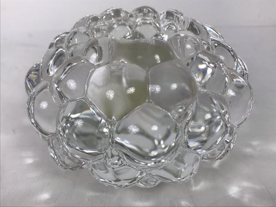 JUST ADDED - (10) Lenox Crystal Glasses, Signed Oleg Cassini Crystal Candle Holder And Signed Orrefors Sweden Candle Holder - FRE [Photo 17]