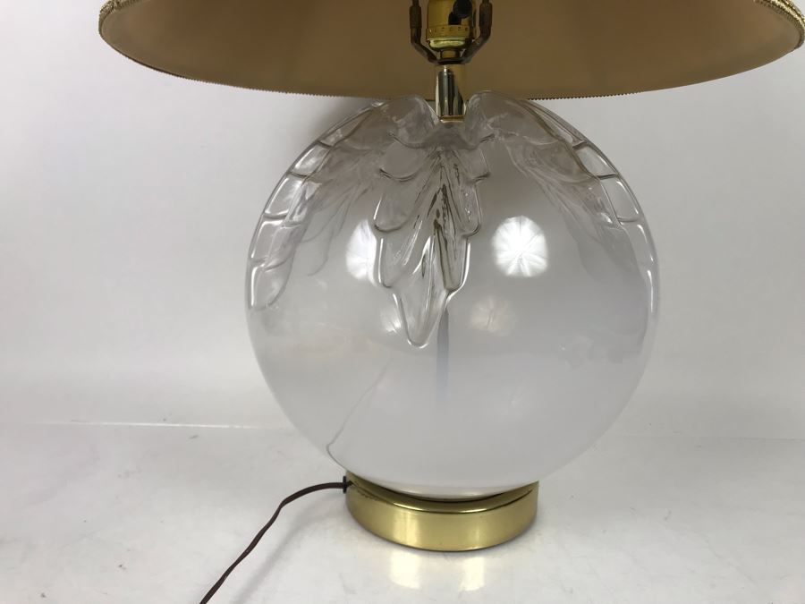 JUST ADDED - Italian Art Glass Table Lamp - FRE [Photo 6]