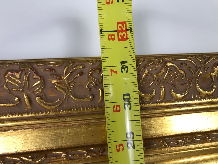 JUST ADDED - Original Oil Painting Signed MIM 27 X 31 - FRE [Photo 9]