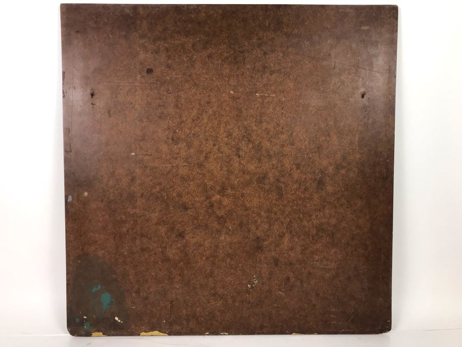 JUST ADDED - Hand Painted Vintage Map Of Cape Cod & Vicinity On Board 23 X 23 [Photo 14]