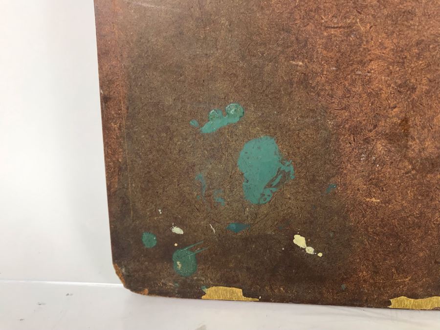 JUST ADDED - Hand Painted Vintage Map Of Cape Cod & Vicinity On Board 23 X 23 [Photo 15]