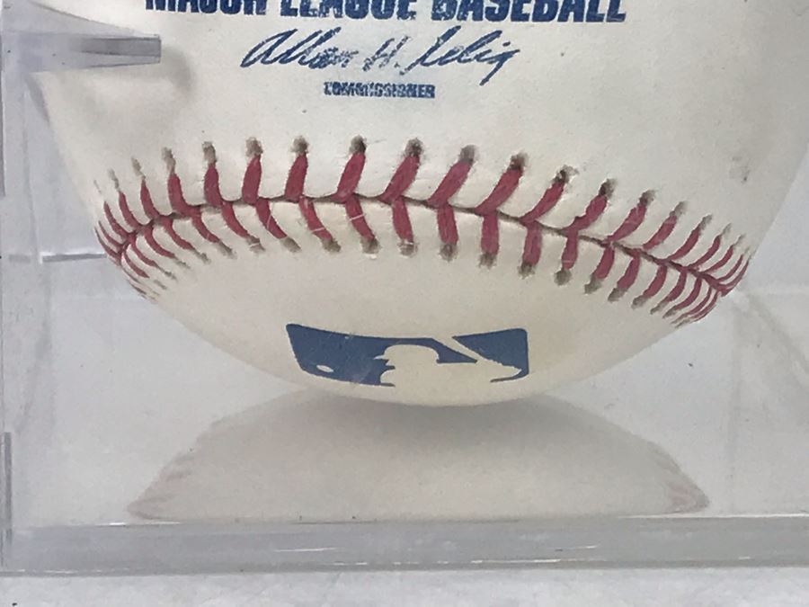JUST ADDED - Hand Signed Heath Bell Official Major League Baseball In Acrylic Display Box [Photo 7]