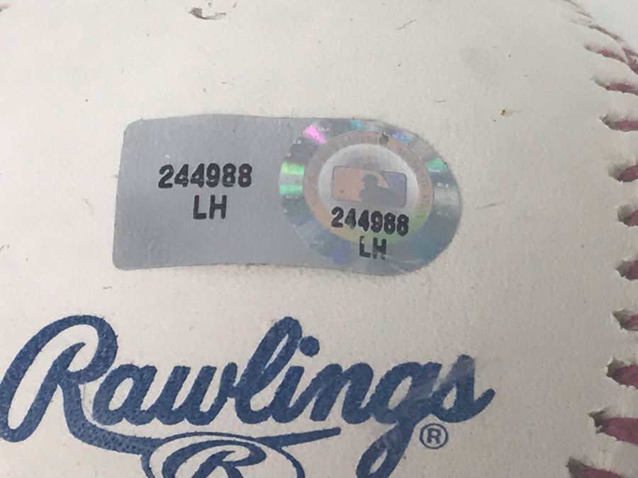 JUST ADDED - Hand Signed Heath Bell Official Major League Baseball In Acrylic Display Box [Photo 5]