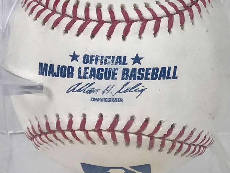 JUST ADDED - Hand Signed Heath Bell Official Major League Baseball In Acrylic Display Box [Photo 6]