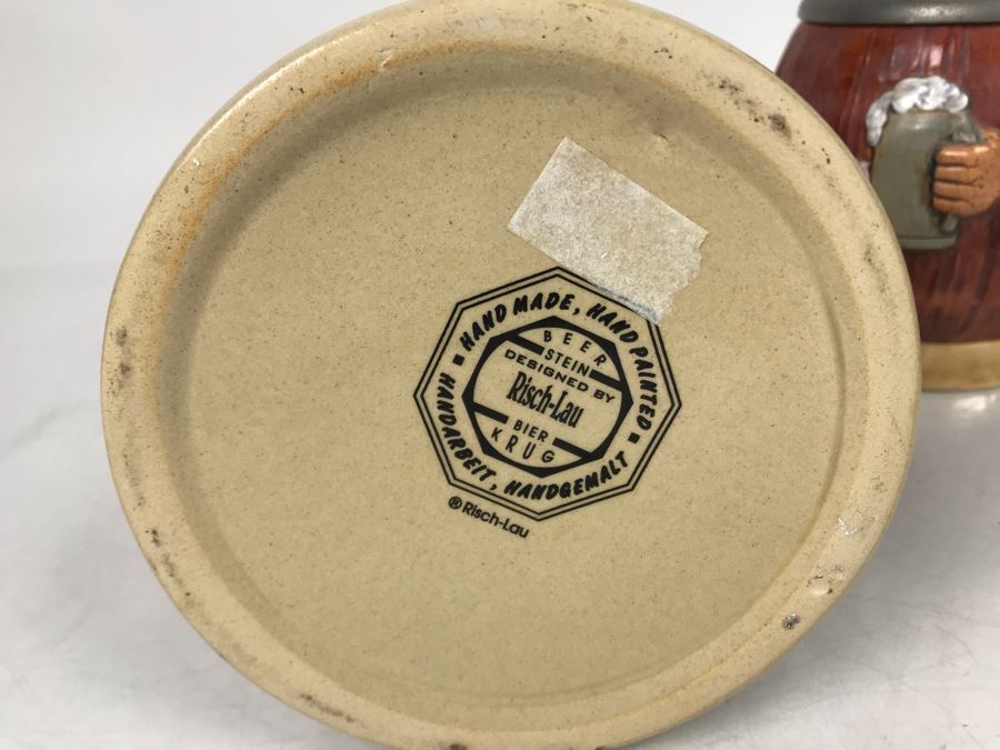 JUST ADDED - (3) Vintage Beer Steins [Photo 12]