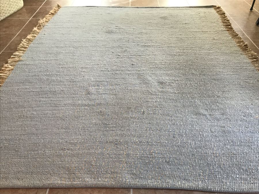 LAST MINUTE ADD - NuLoom Terrain Flatweave Rug 80% Jute, 20% Cotton 7'6' X 9'6' - CE [Photo 4]