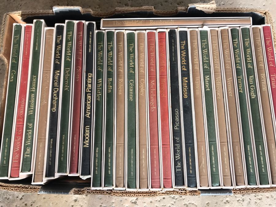 LAST MINUTE ADD - Time-Life Library Of Art Books [Photo 2]