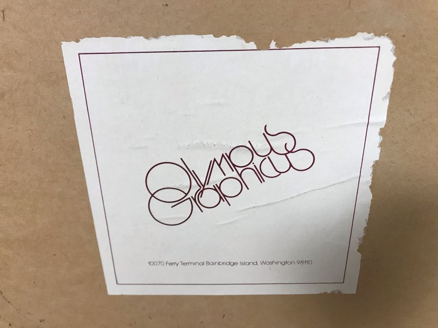 Limited Edition Steven Strickland Geometrical Abstract Signed Serigraph 27 Of 149 Olympus Graphicus 44W X 45H [Photo 13]