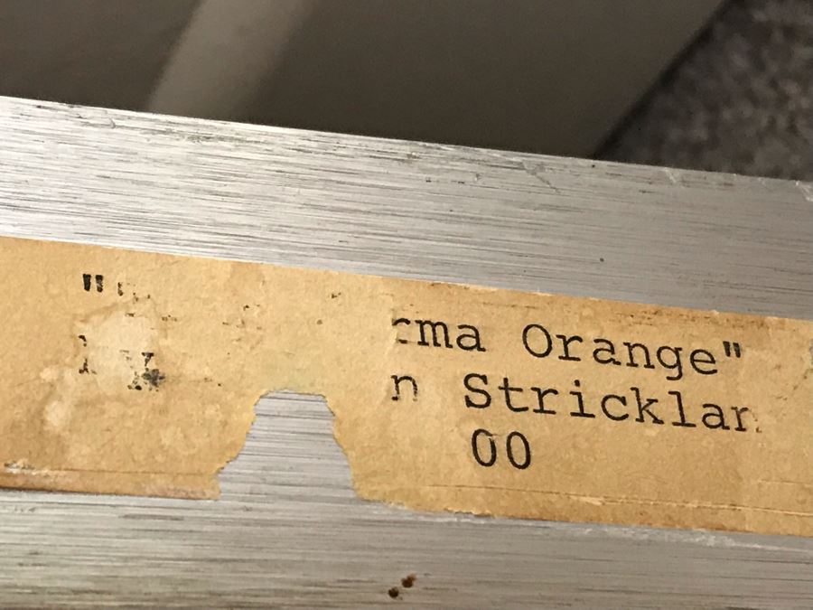 Limited Edition Steven Strickland Geometrical Abstract Signed Serigraph 27 Of 149 Olympus Graphicus 44W X 45H [Photo 9]