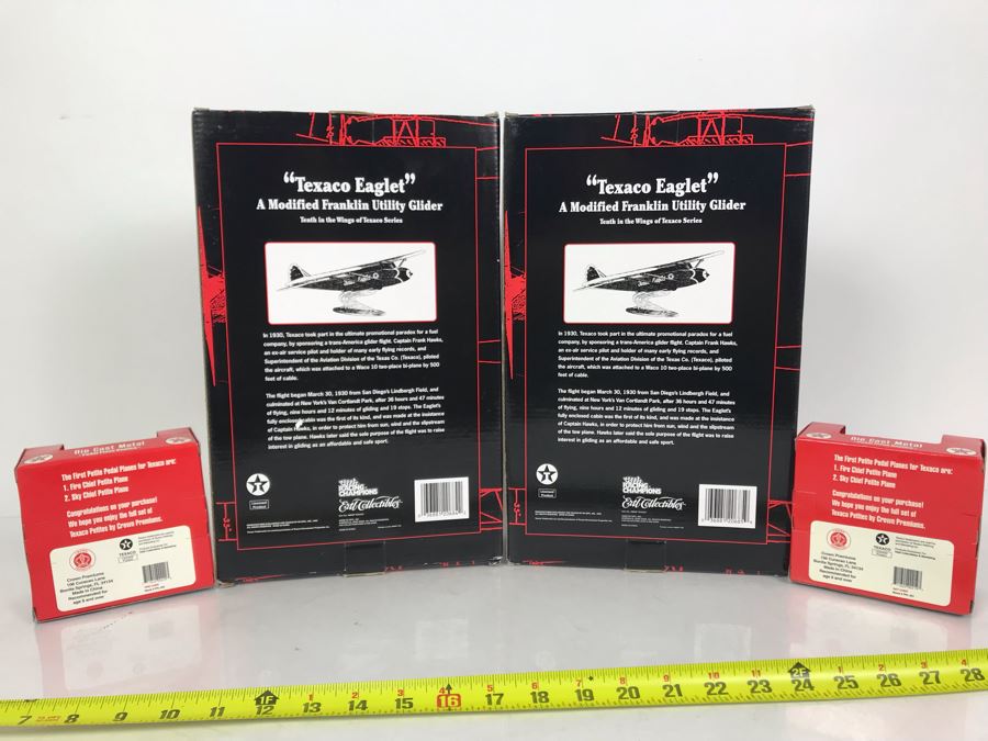 Vintage New Old Stock Wings Of Texaco Eaglets, Fire Chief And Sky Chief Collectibles Planes [Photo 11]