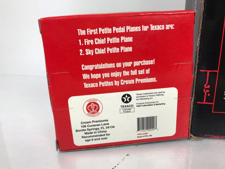 Vintage New Old Stock Wings Of Texaco Eaglets, Fire Chief And Sky Chief Collectibles Planes [Photo 14]