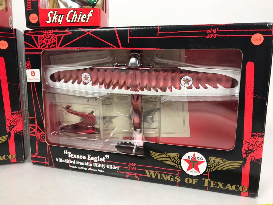 Vintage New Old Stock Wings Of Texaco Eaglets, Fire Chief And Sky Chief Collectibles Planes [Photo 2]