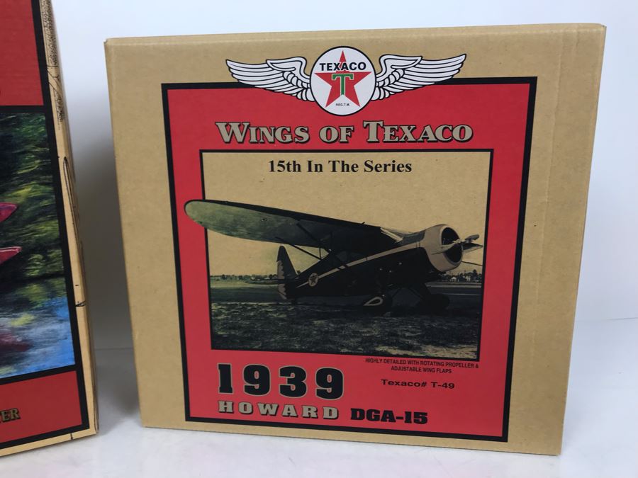 Pair Of New Old Stock Wings Of Texaco Collectible Planes [Photo 5]