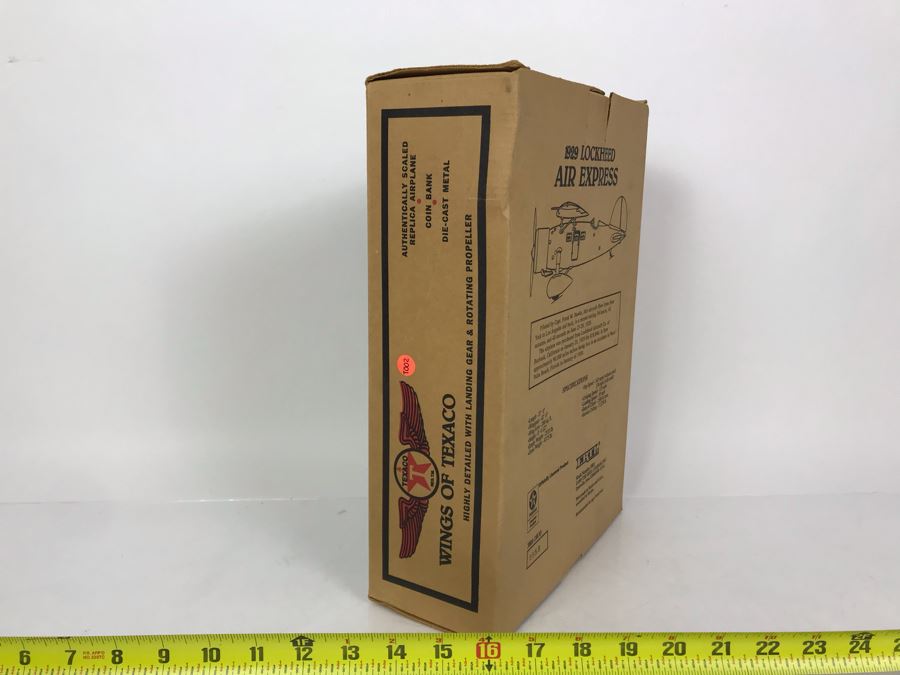 New Old Stock Wings Of Texaco 1929 Lockheed Air Express 1st In The Series Estimate $120 [Photo 3]