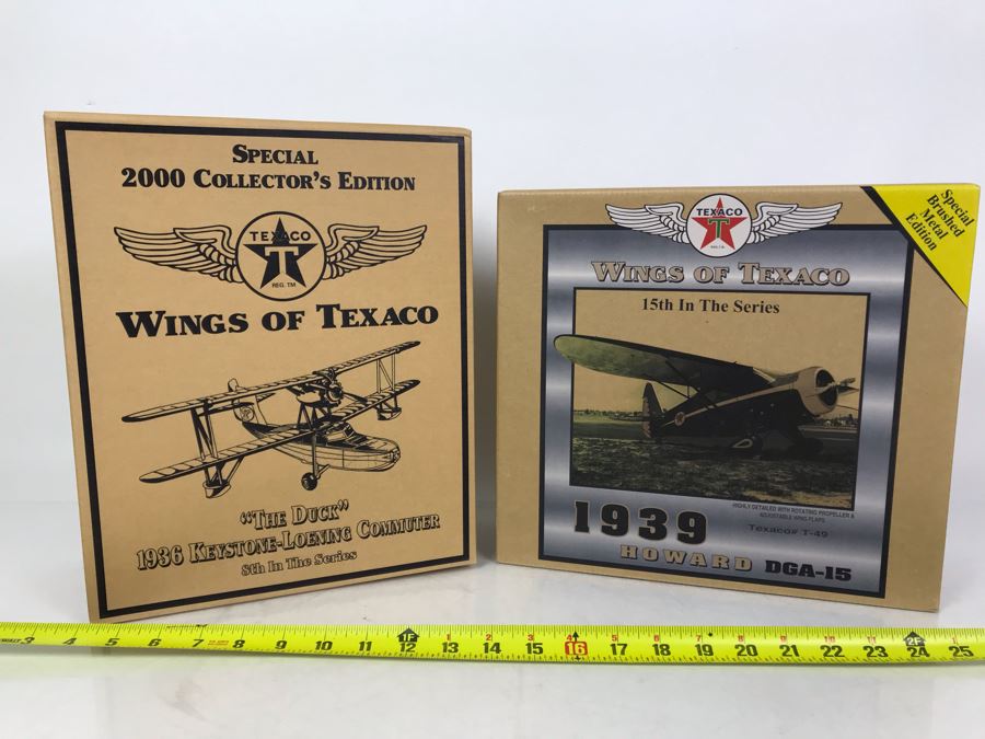 New Old Stock Wings Of Texaco Planes