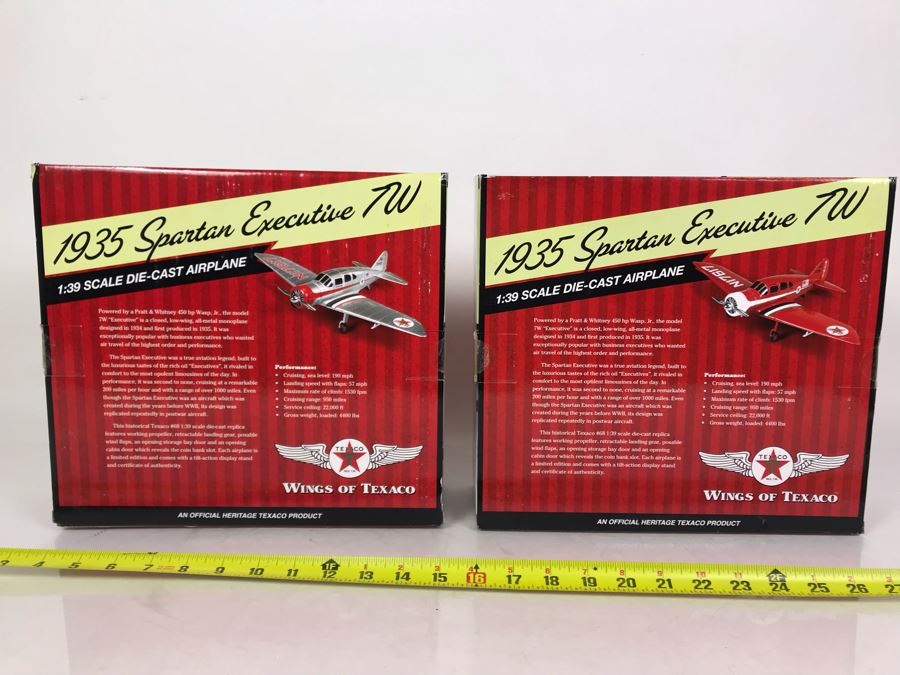 Pair Of New Old Stock Wings Of Texaco Planes [Photo 6]