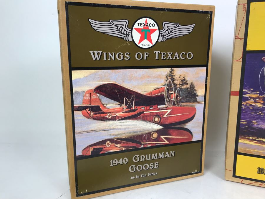 Pair Of New Old Stock Wings Of Texaco Collectible Planes [Photo 3]