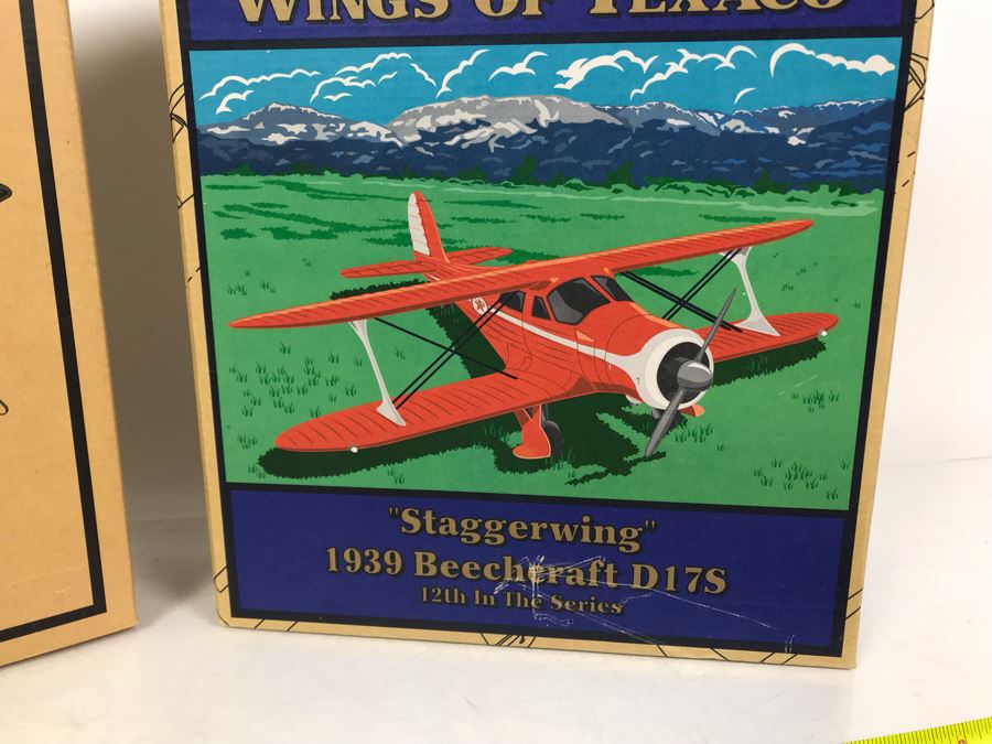 Pair Of New Old Stock Wings Of Texaco Collectible Planes [Photo 3]