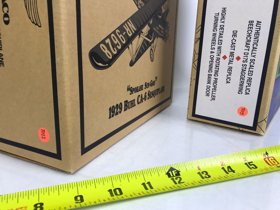 Pair Of New Old Stock Wings Of Texaco Collectible Planes [Photo 6]