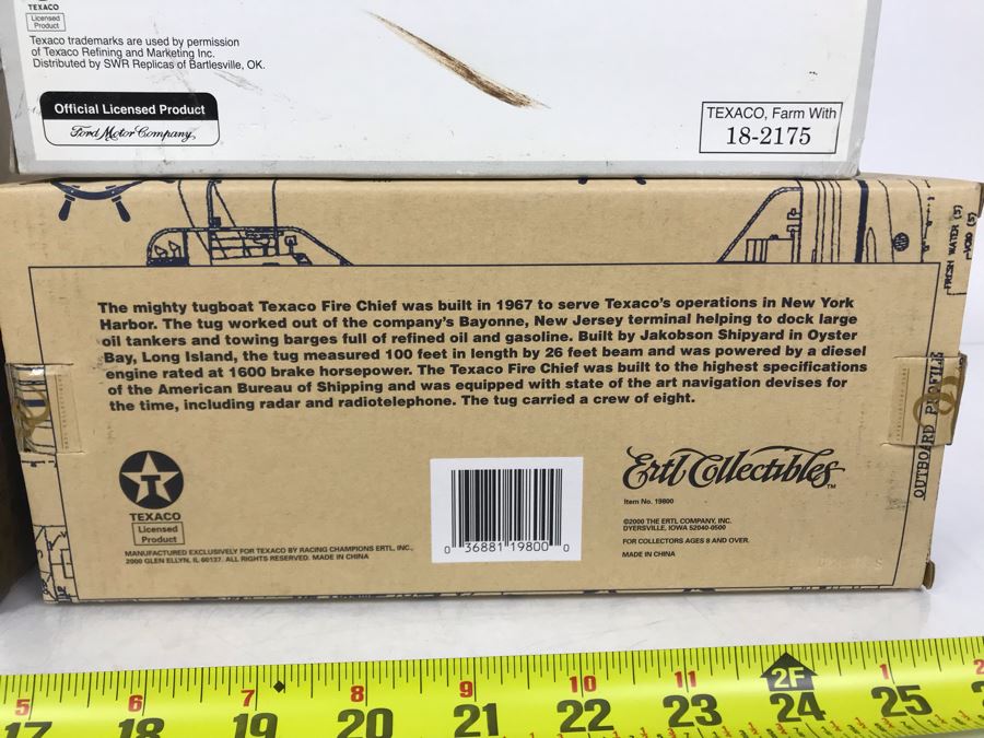 (4) New Old Stock Texaco Collectible Cast Iron Banks [Photo 12]