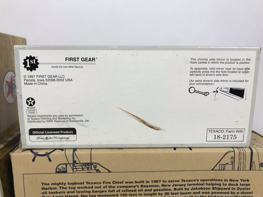 (4) New Old Stock Texaco Collectible Cast Iron Banks [Photo 11]