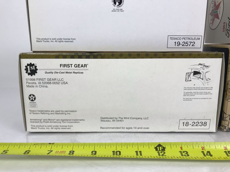 (4) New Old Stock Texaco Collectible Cast Iron Banks [Photo 13]