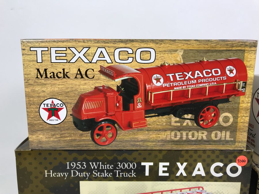 (4) New Old Stock Texaco Collectible Cast Iron Banks [Photo 7]