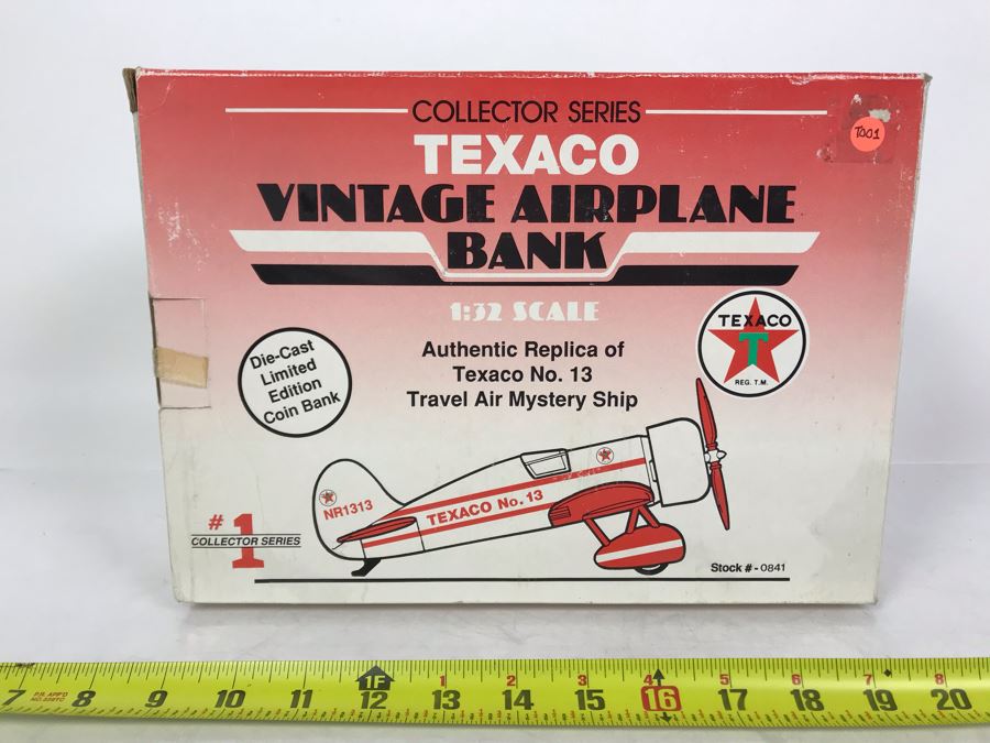 New Old Stock Texaco Cast Iron Fire Trucks #1-4 In Series [Photo 14]