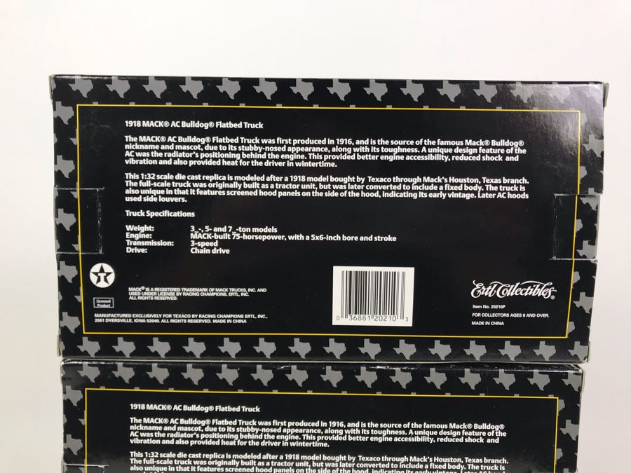 (3) New Old Stock ERTL/Texaco Die Cast Trucks Banks  [Photo 12]