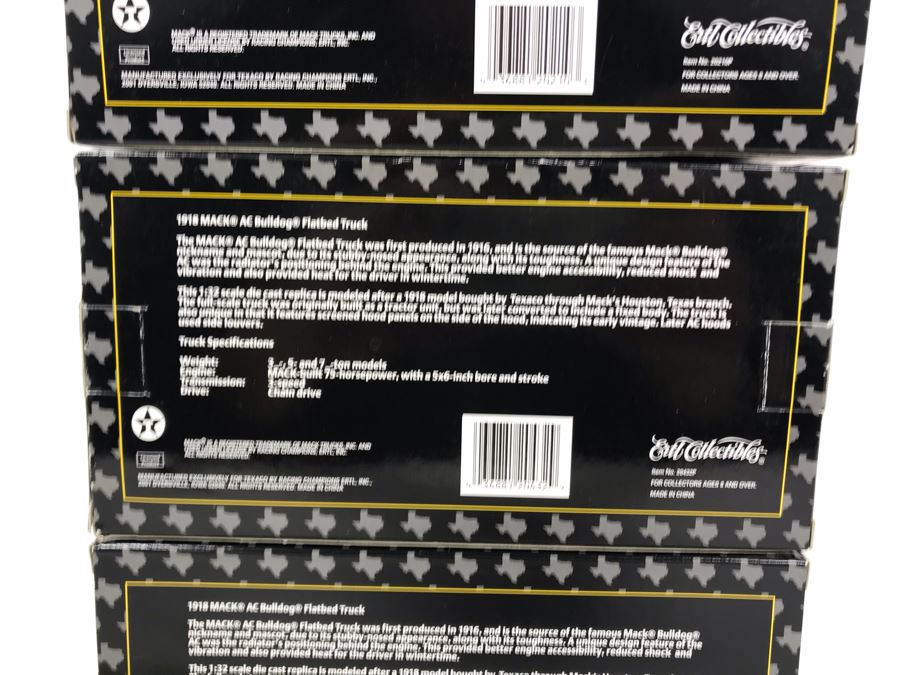 (3) New Old Stock ERTL/Texaco Die Cast Trucks Banks  [Photo 11]