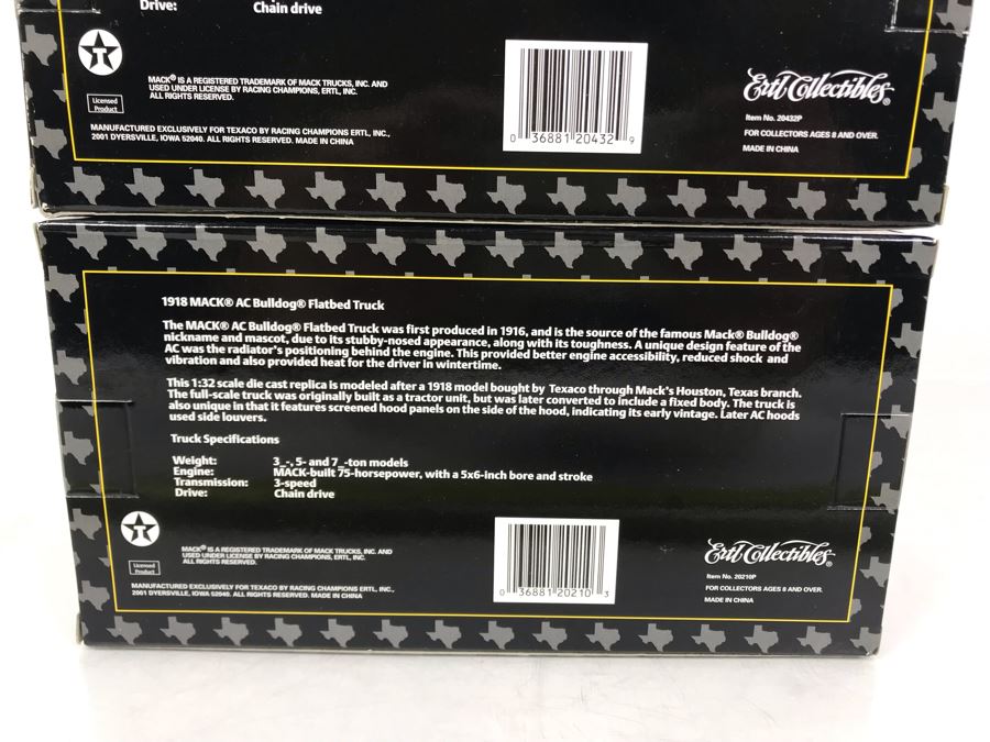 (3) New Old Stock ERTL/Texaco Die Cast Trucks Banks  [Photo 10]