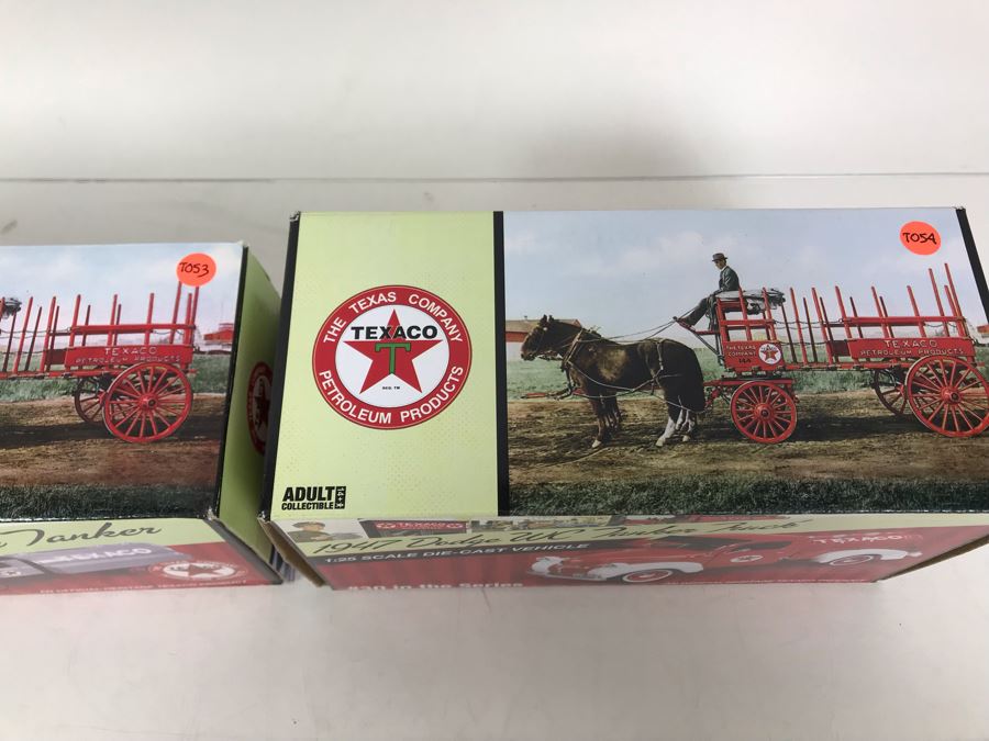 (4) New Old Stock Texaco Die Cast Trucks Banks [Photo 9]