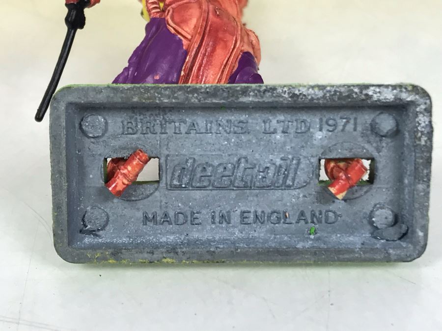 Vintage 1971 Deetail Wild West Metal Based Models With Cardboard Display Made In England Metal Soldiers [Photo 15]