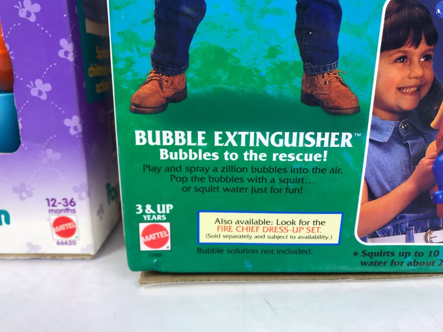 (3) New Old Stock Disney Toys: Pop-Up Pooh, Bubble Extinguisher And Activities To Go - These Toys Were Prototyped By Client [Photo 6]