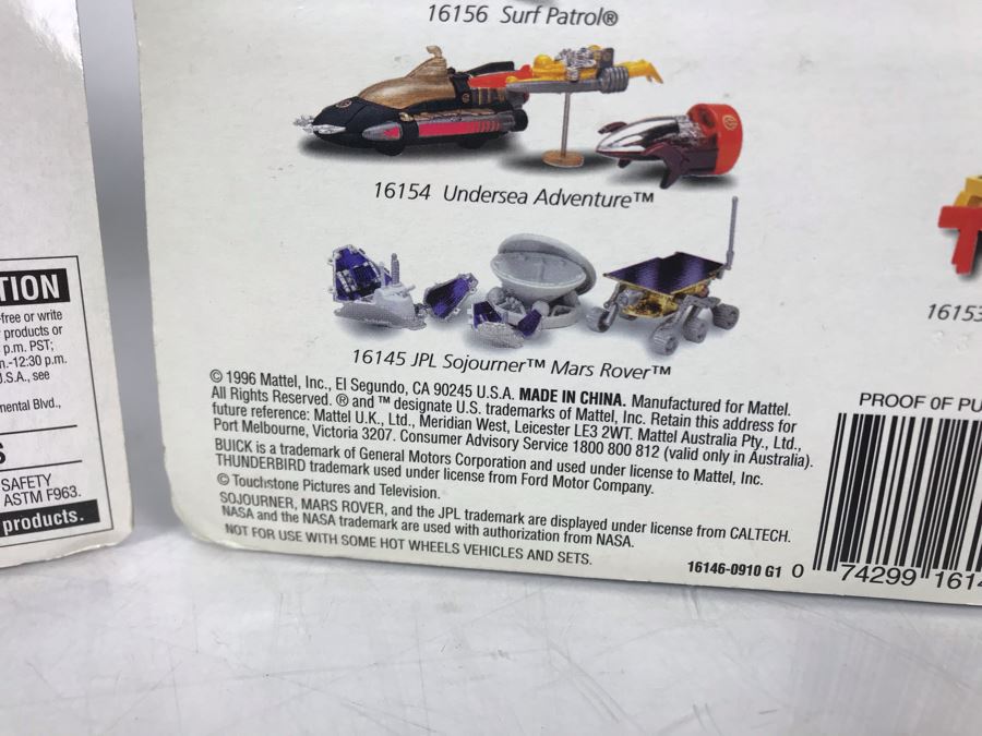 (3) New Old Stock Mattel Hot Wheels Action Packs: Toy Story, Police Force And Home Improvement - These Toys Prototyped By Client [Photo 18]