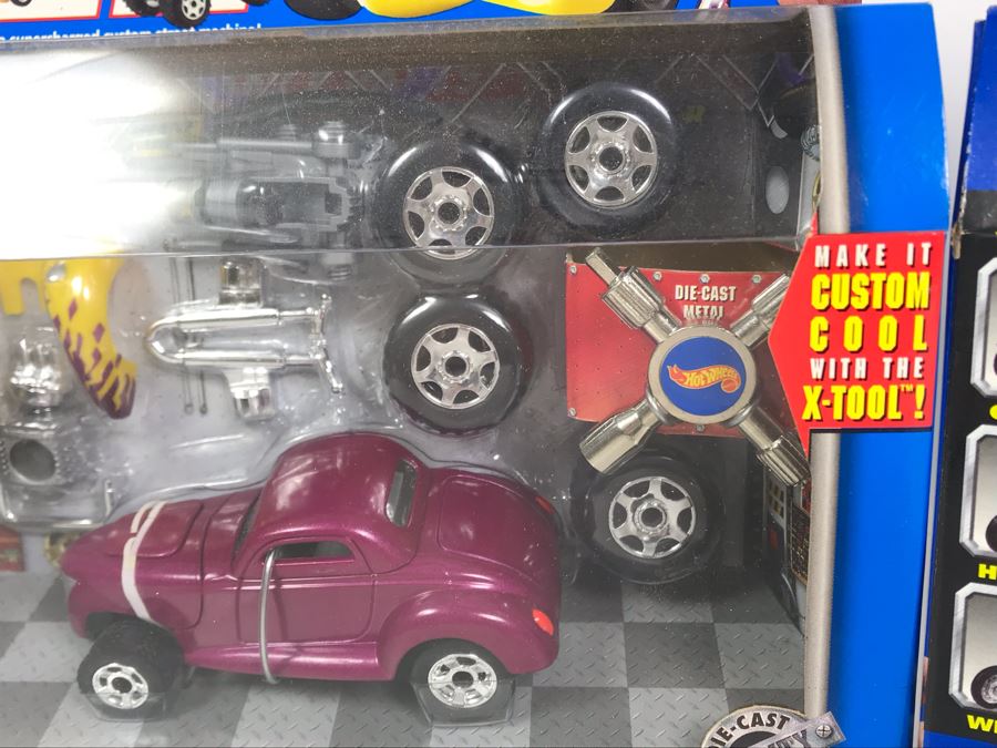 (3) New Old Stock Mattel Hot Wheels Mechanix: Hot Rod, Road Cannibal Motorcycle, Rocket Cycle - These Items Prototyped By Client [Photo 7]