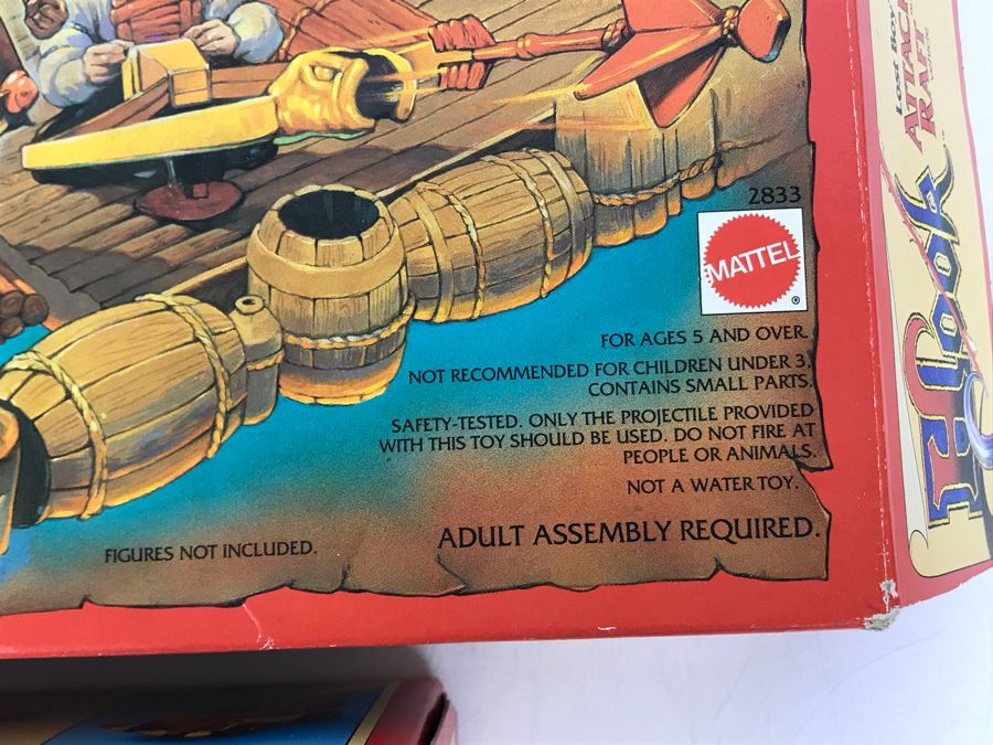 Mattel 1991 Hook Movie Toys: Attack Raft And Strike Tank - Client Prototyped These Toys [Photo 3]