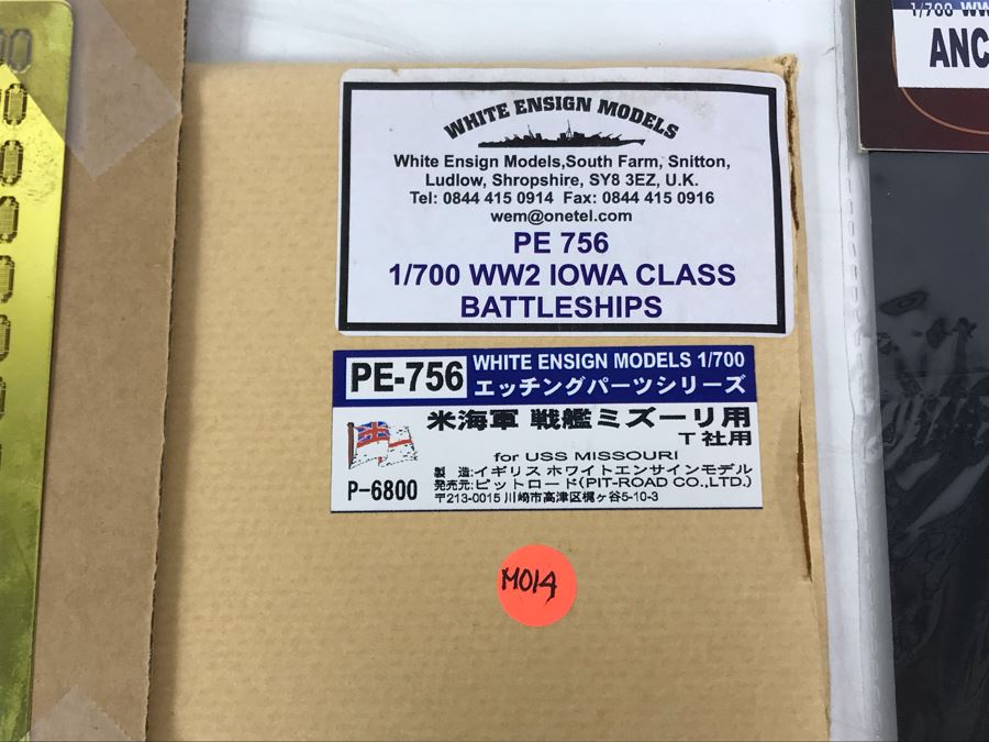 Huge Collection Of Detailed Naval USN Battleship Model Parts Including WWII US Navy Missouri Ship Model Lion Roar Models [Photo 8]