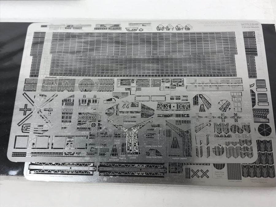 Huge Collection Of Detailed Naval USN Battleship Model Parts Including WWII US Navy Missouri Ship Model Lion Roar Models [Photo 14]